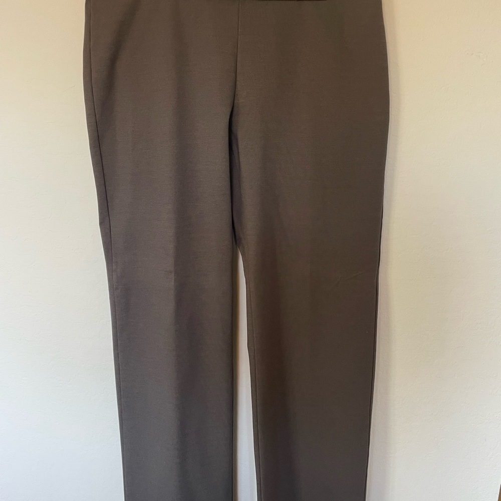 Eileen Fisher Taupe Knit Pants